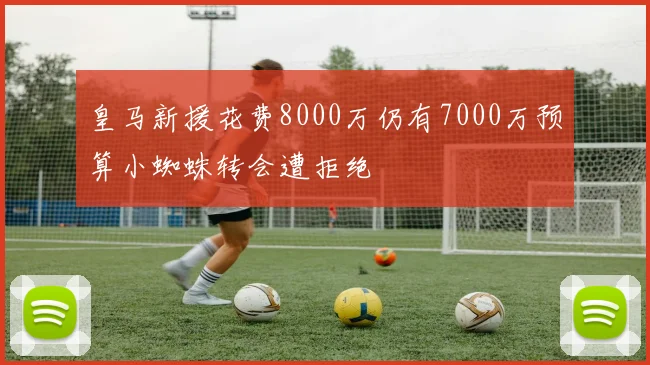 皇马新援花费8000万仍有7000万预算小蜘蛛转会遭拒绝